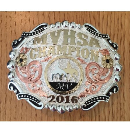 Custom Buckle #66 — Dale Chavez Saddlery